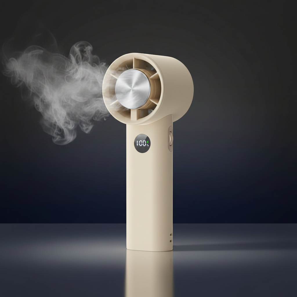 Beige handventilator variant